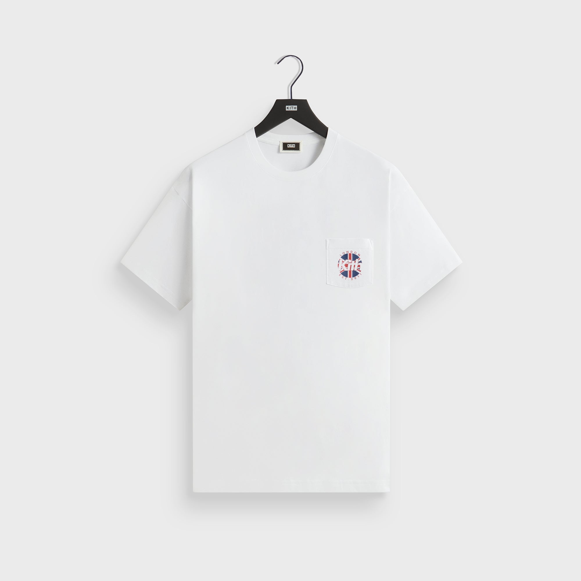 Kith Union Jack Shield Vintage Tee - White
