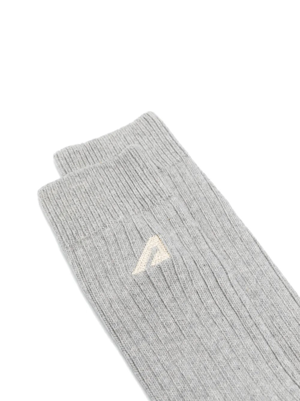 AUTRY - Chaussettes à logo brodé Gris